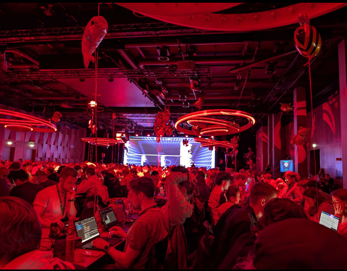 EPT CTF venue with hundreds of participants