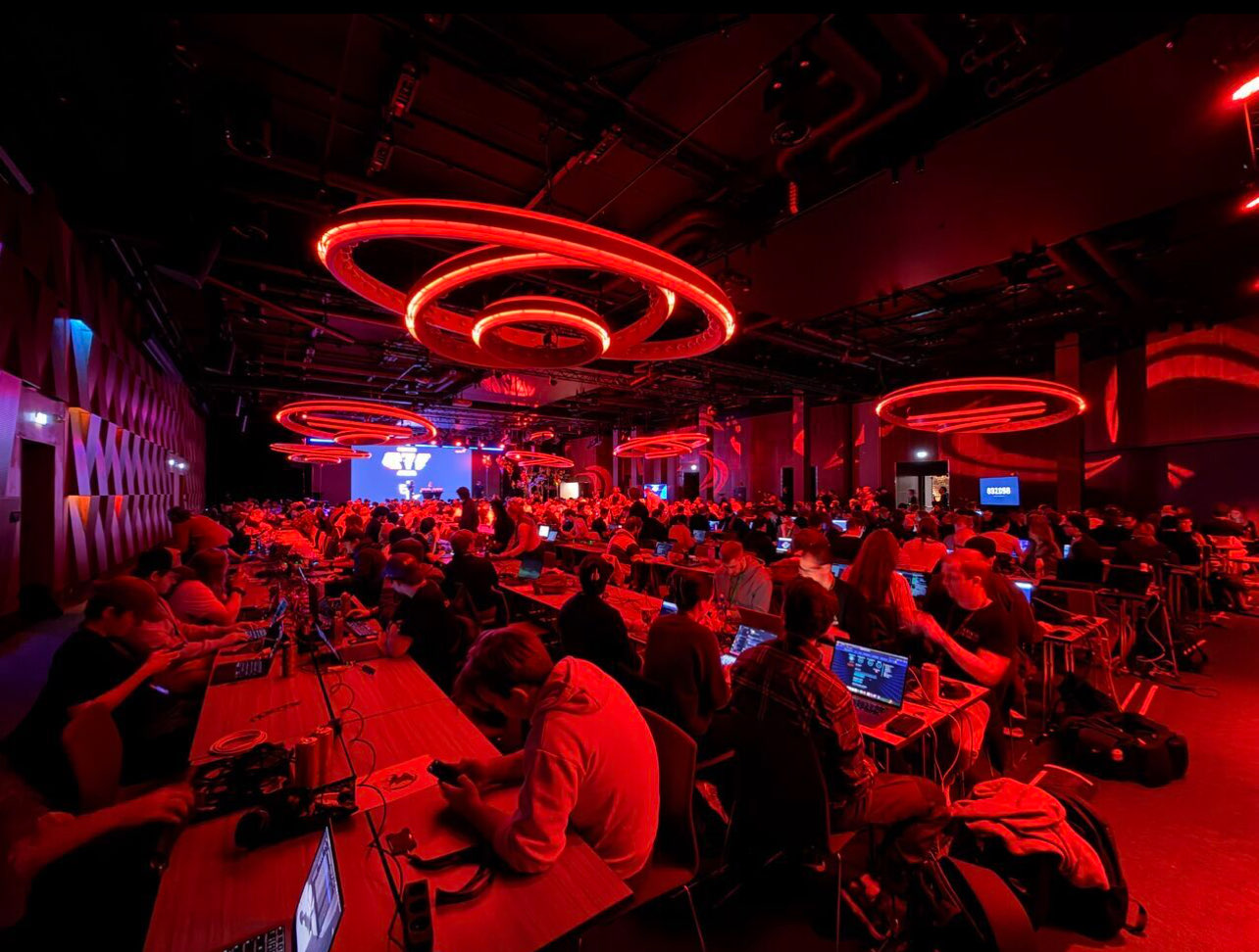 Wide angle of the EPT CTF event hall